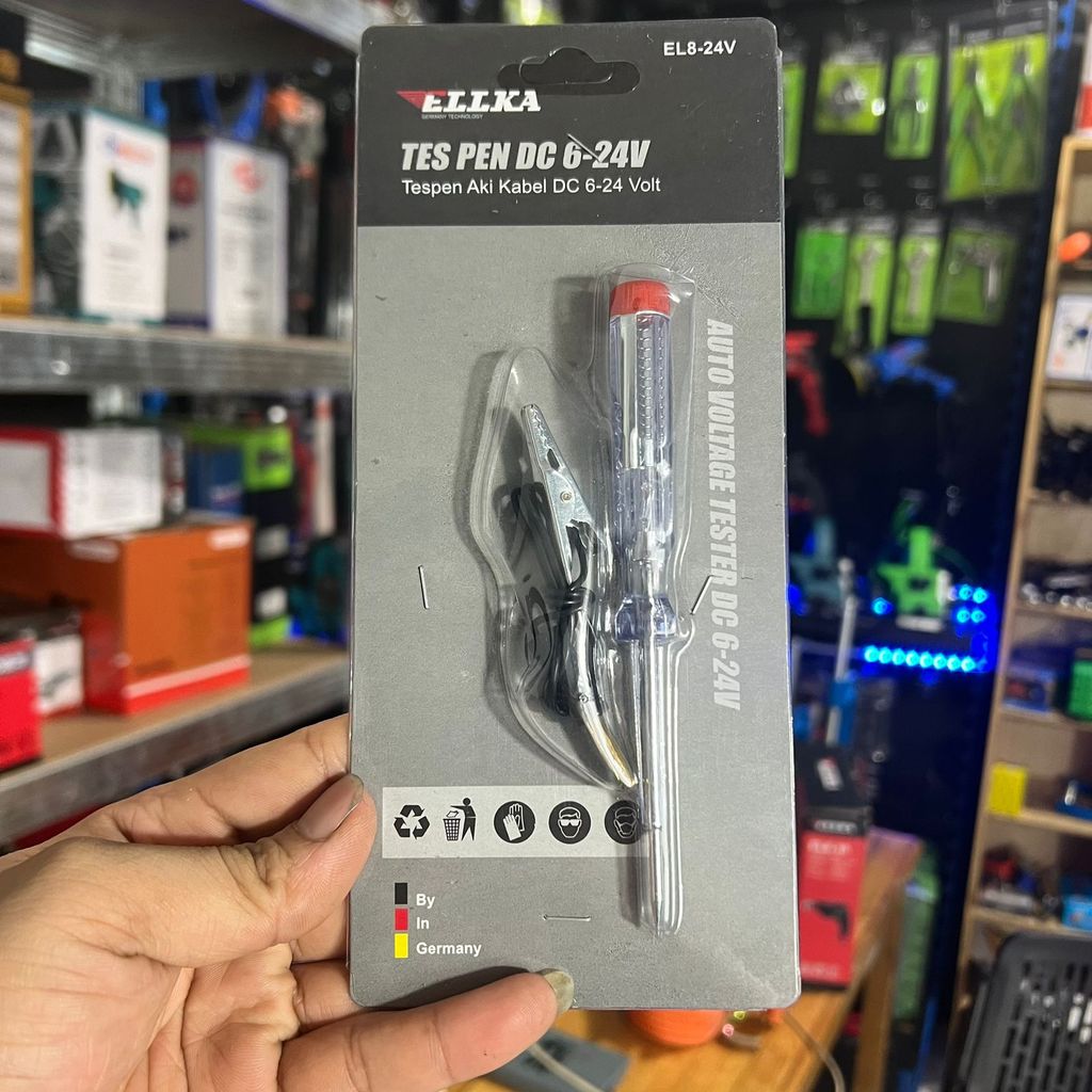 Tespen Digital DC Multifungsi Tespen Listrik Mobil Motor 3V/12v/24v/36V/48V Auto Voltage Universal D