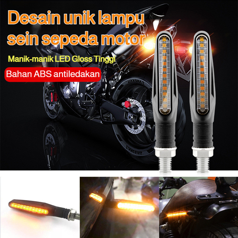 Mudah Dipasang dan Awet  Lampu LED Sinyal Strip dengan Efek Mengalir Lampu LED Sinyal / Strip LED / 