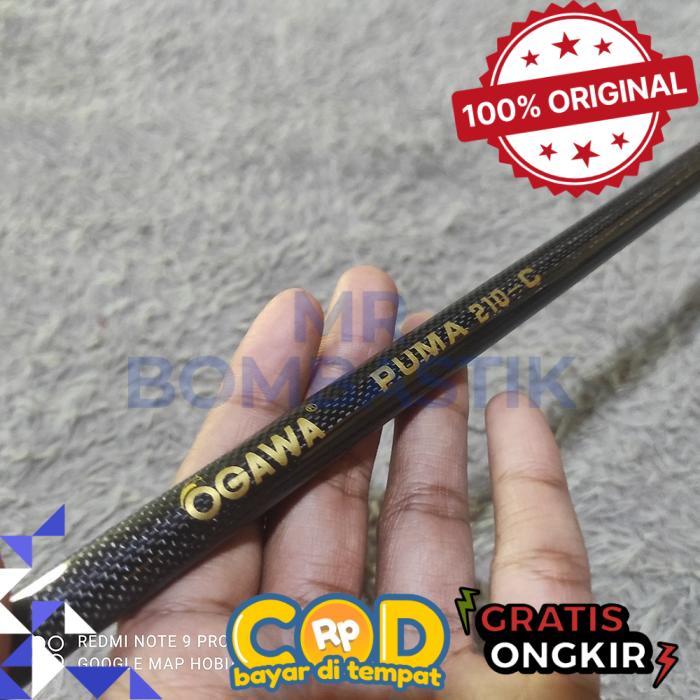 Blank joran Pancing Carbon Ogawa puma 210 cm - 210 -bomb