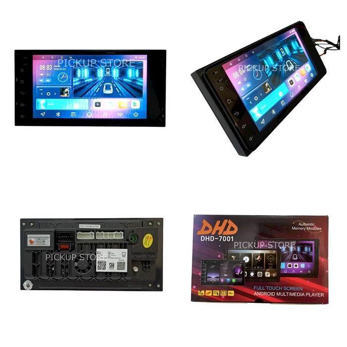 Head Unit ANDROID 7 inch DHD 7001 T PLUG N PLAY UNTUK TOYOTA INNOVA,CALYA,AGYA,VELOZ - DHD-7001 T 7.