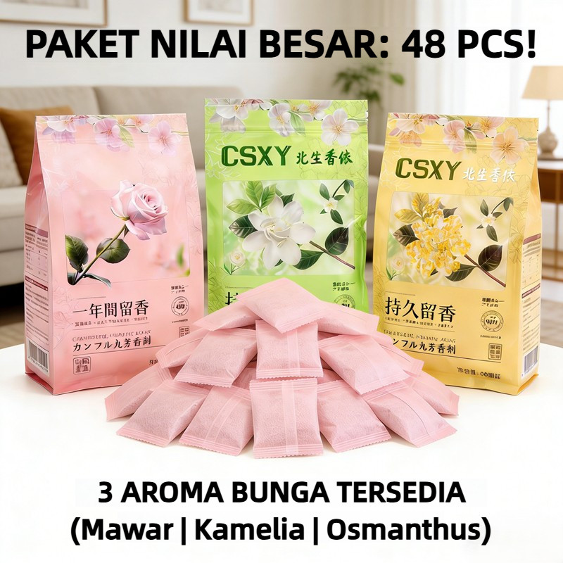 Kamper Jepang Wangi, Anti Jamur Pakaian, Pengharum Lemari Baju, Pengusir Serangga, Kapur Barus Wangi