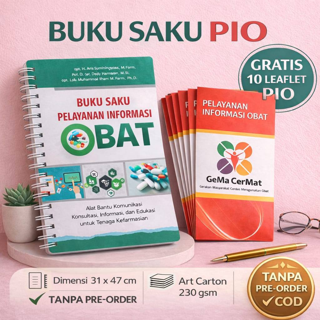 Buku Saku Pelayanan Informasi Obat - PIO - Apoteker - Farmasi - Buku Saku Kesehatan