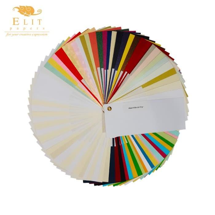 Sample Book Fancy Elit Papers - Buku Sampel Warna dan Tekstur Fancy