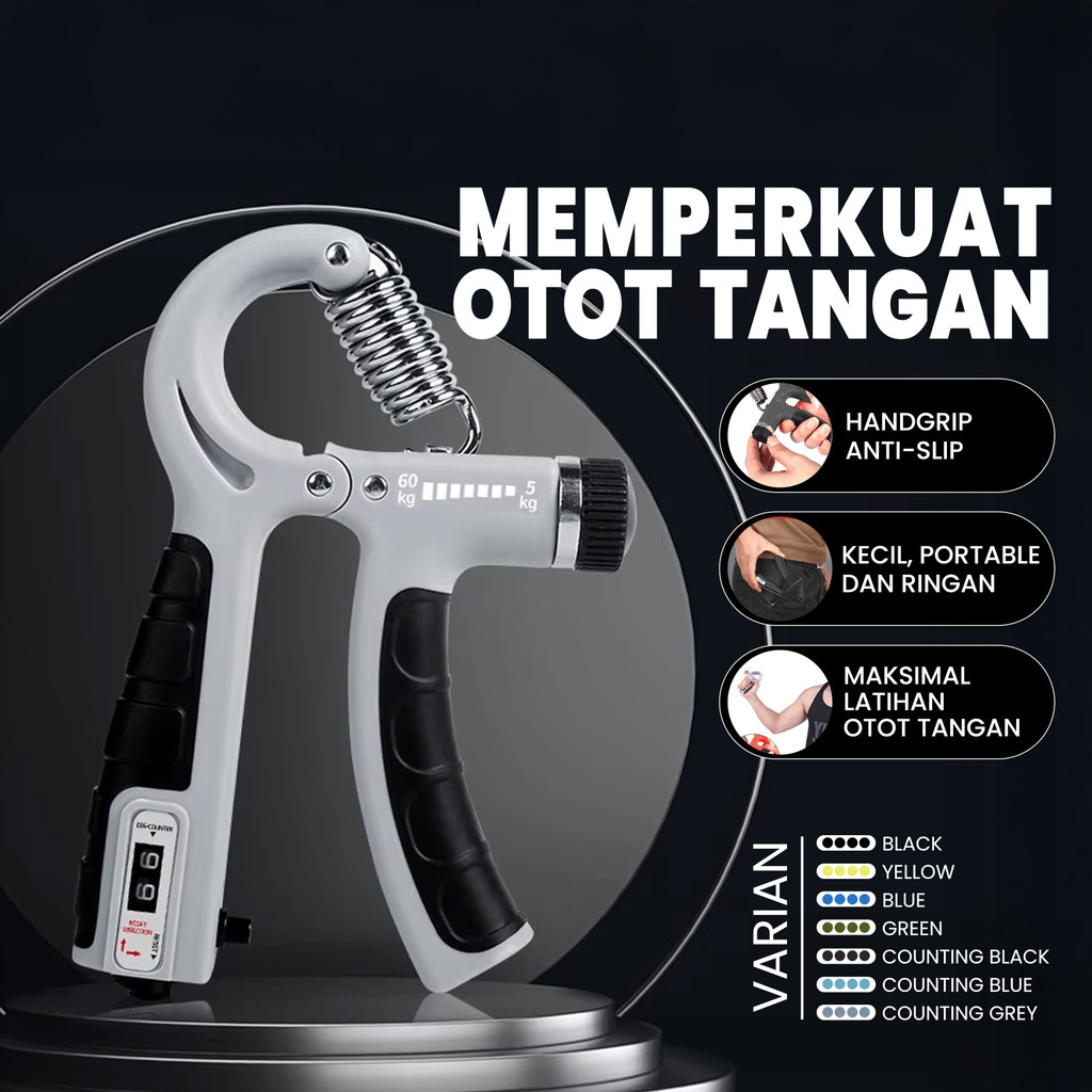 Goto Xander Handgrip Alat Fitnes Gym Olahraga Otot Tangan Hand Grip