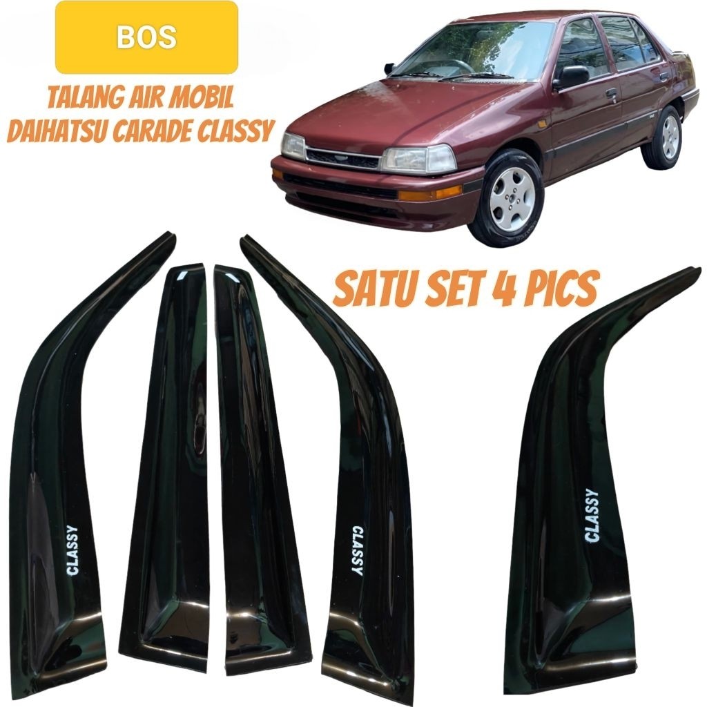 (mesin turbo) talang air mobil Daihatsu charade classy model slim standar