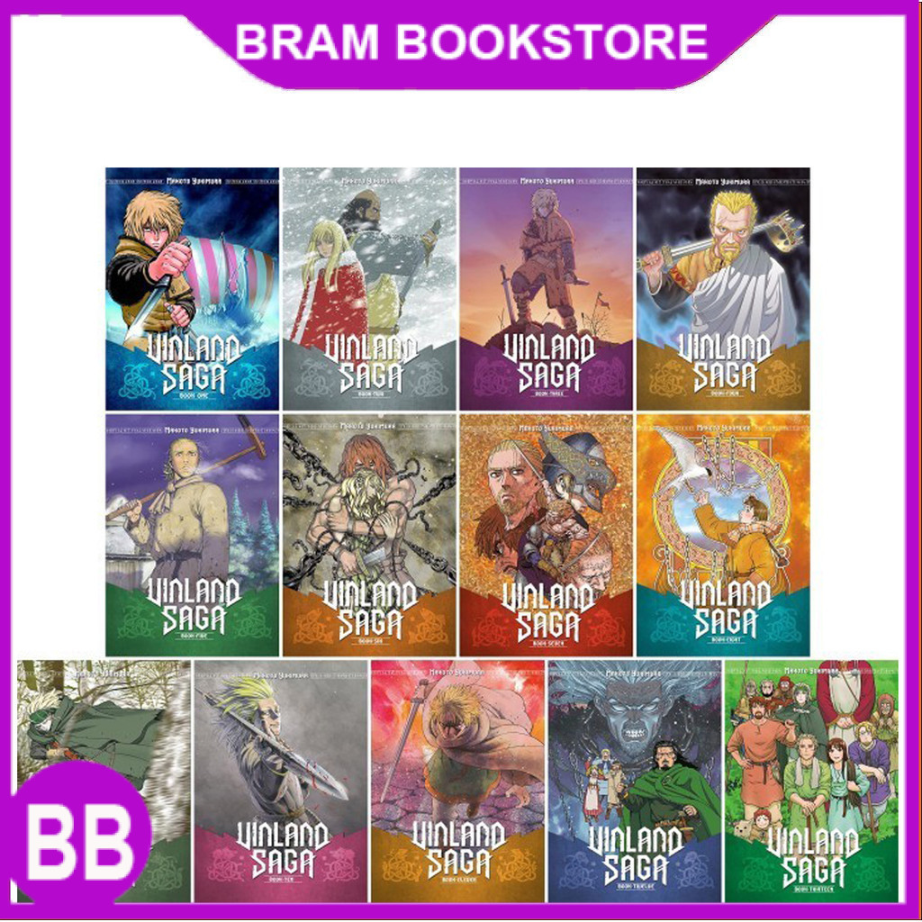 Vinland Saga manga Vol. 1-13 (English)