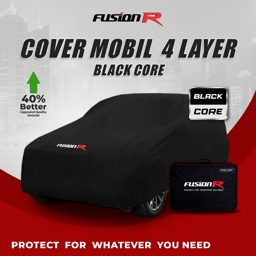 Fusion R Sarung Cover Mobil Raize, Rocky, Xpander, BRV, WRV, Rush Terios, XL7, Xforce, Creta, Kona B