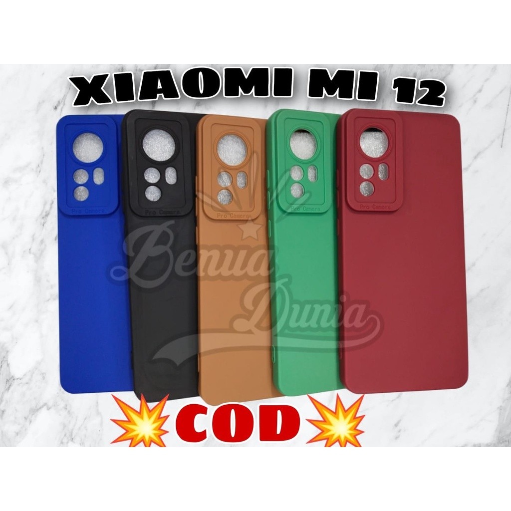 CASE XIAOMI M12 XIAOMI MI 12 PRO || SOFTCASE BABY PRO KAMERA XIAOMI MI 12 MI 12 PRO - BD