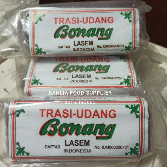 (mulud02) TERASI UDANG BONANG 250GR - trasi udang - bumbu terasi - bumbu trasi - trasi kering - tera