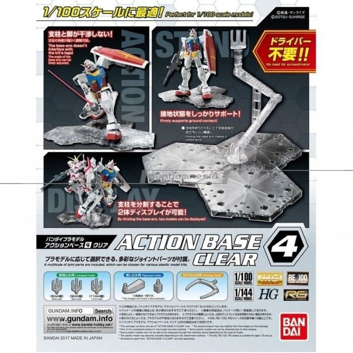 MAGELJAYA Action Base 4 - Clear