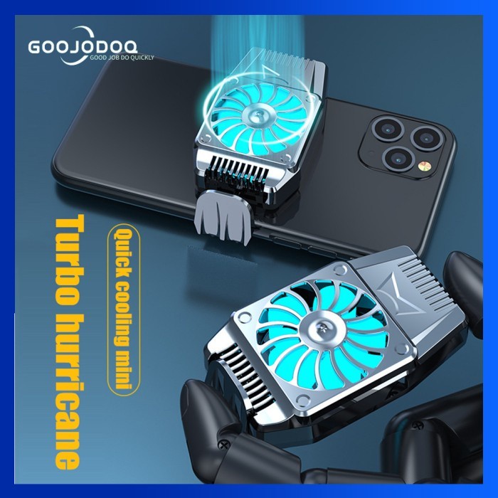 spo_studio Cooling Pad Gamepad Gaming Pendingin HP Radiator Kipas Dudukan Handphone