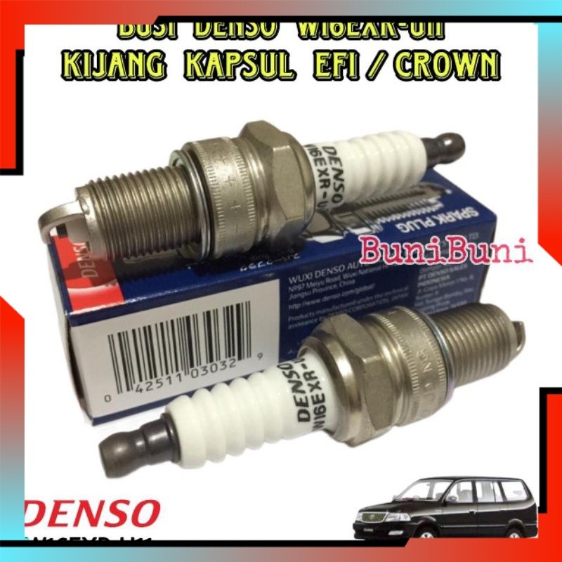 Original BUSI Mobil KIJANG EFI INJEKSI W16EXRU11 ORIGINAL - Busi DENSO Untuk KIJANG KAPSUL 7K EFI / 