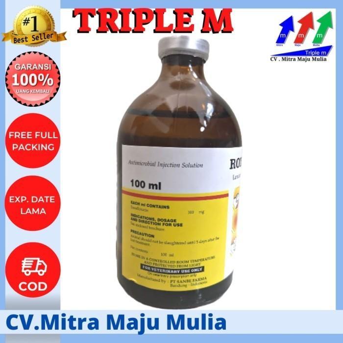 Roxine 50 ml dan 100 ml - Obat untuk Ternak - 100ml