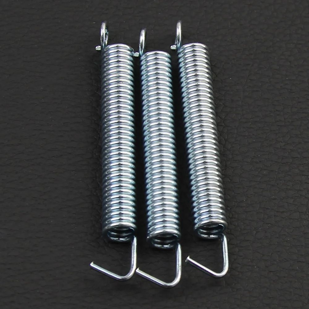 FLEOR 3PCS Chrome Vintage ST Guitar Tremolo System Bridge Springs Guitar accessories