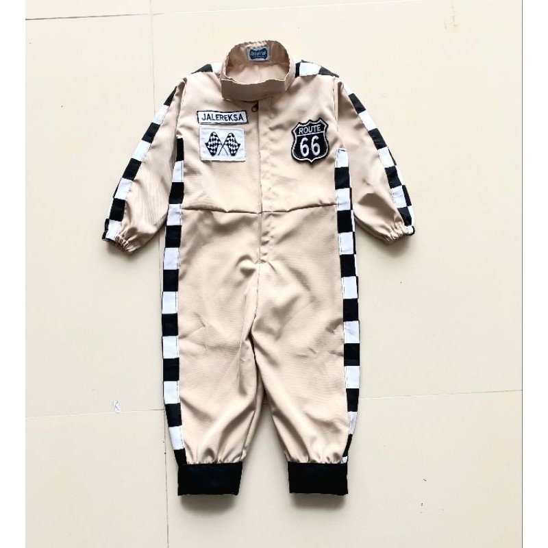 wearpack pembalap coksu/kostum pembalap anak/baju pembalap anak/baju pembalap anak murah kostum raci