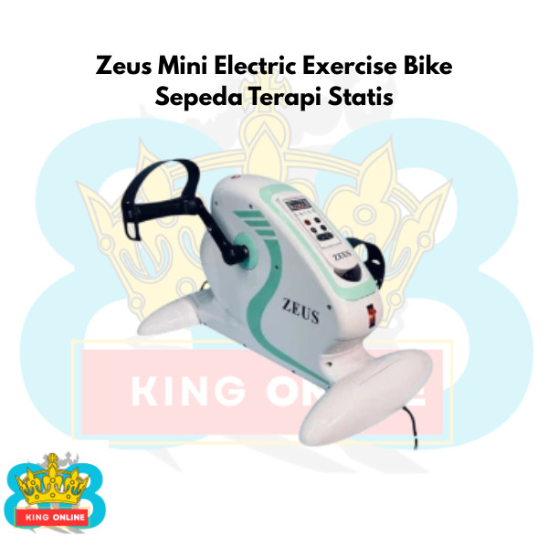 Zeus Mini Electric Exercise Bike Sepeda Terapi Statis