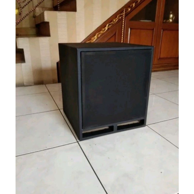 obral box subwoofer 10 inchi tipis pinggir 9mm depan 18mm 10inchi inch tutup kain mini scoop bahan m