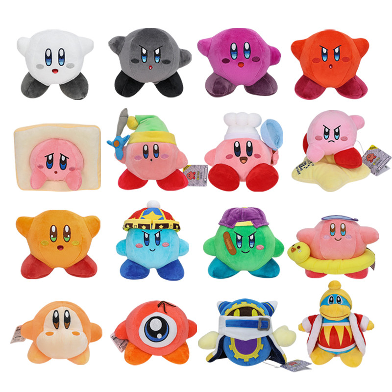 Anime Kirby Plush Bread Kirby Sword Kirby Chef Kirby Magolor Waddle Doo Magolor Kawaii Doll Christma