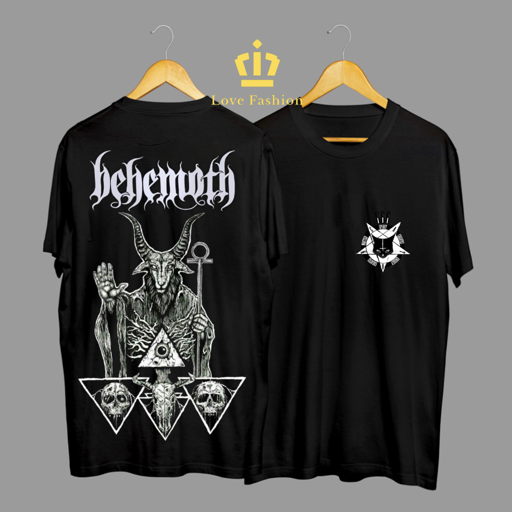 Kaos Tshirt Baju Distro Baphomet Iluminati Satanic 666 Premium Terbaru