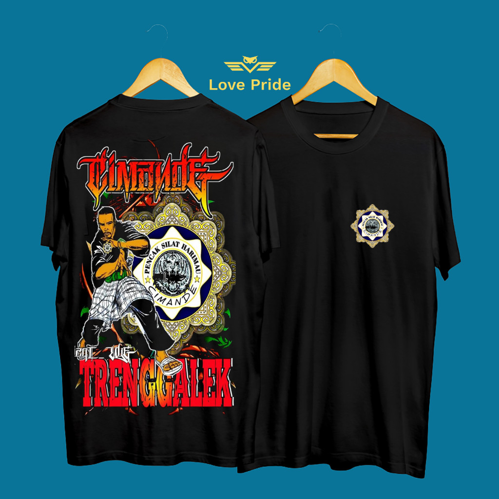 Kaos Tshirt Baju Distro Cimande PSHC Pagar Nusa Pencak Silat Harimau Trenggalek Premium Terbaru