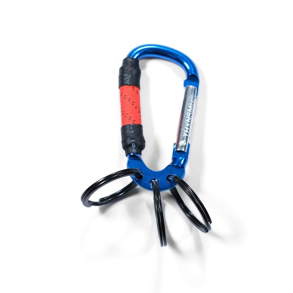 Carabiner Key Holder Mayra Blue Thanksinsomnia