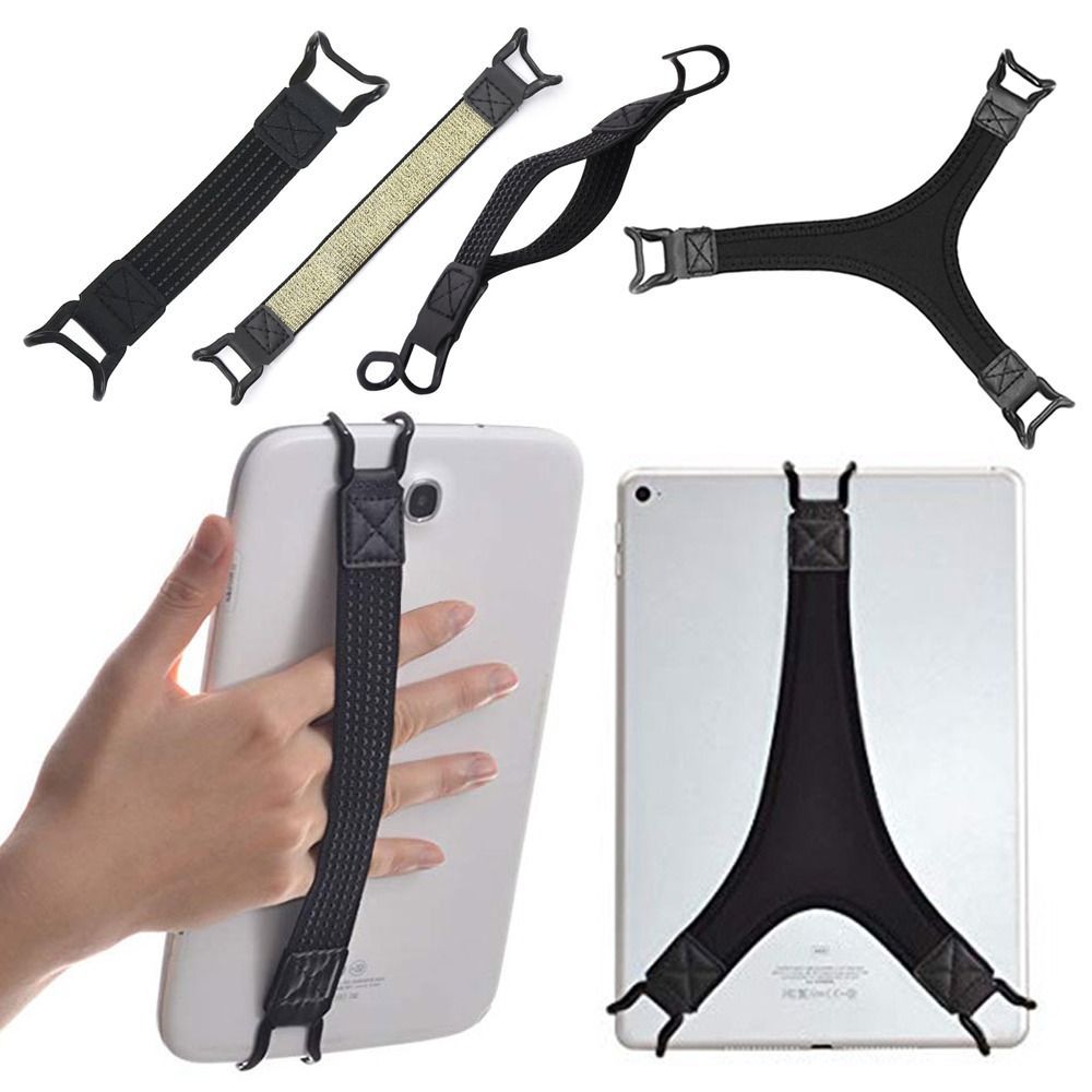 Universal Mobile Phone Tablet Hand-Strap One-Hand Anti-Fall Device eReader Holder Non-slip High-elas