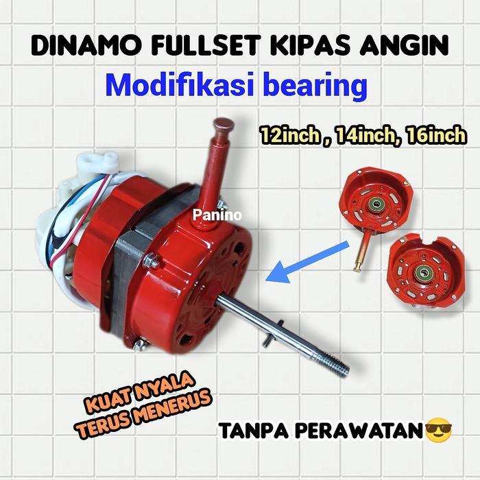 Spul dinamo kipas angin COSMOS MIYAKO-Bos bushing DI GANTI BEARING