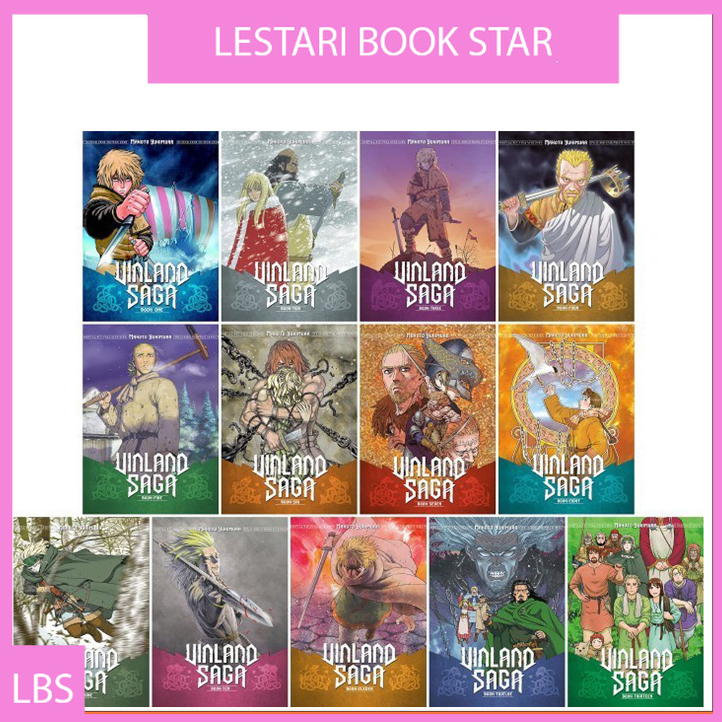 Vinland Saga manga Vol. 1-13 (English)