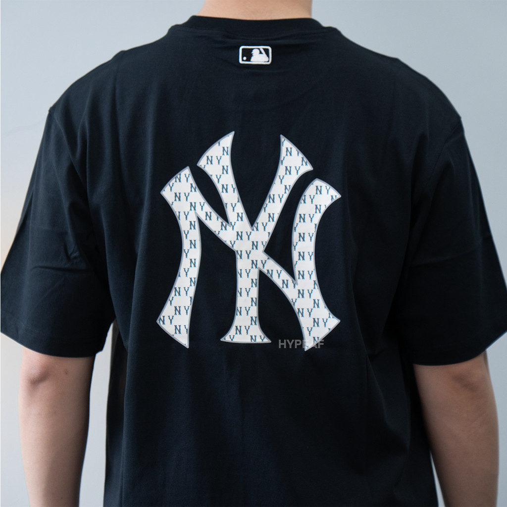 MLB New York Yankees Monogram Big Lux Tshirt Tee Baju Kaos Original