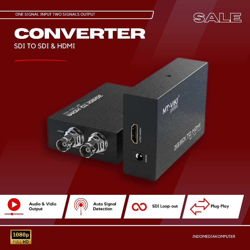 Konverter SDI To SDI & HDMI SDI To HDMI HD Converter 3G SDI To HDMI Konverter