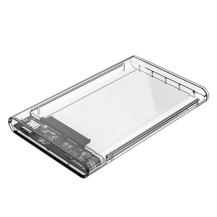 DjStore90 ORICO 2139C3 2.5 inch Type-C Transparent Hard Drive Enclosure - 2139C3