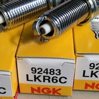 Terbaru Busi standar mobil Ayla Agya Cayla Sigra 1000cc NGK LKR6C