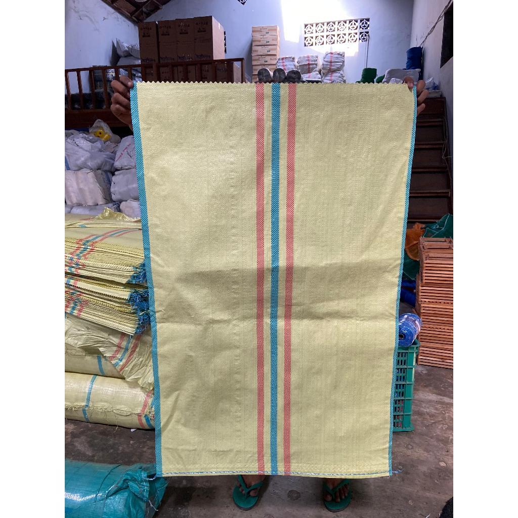 [MT] KARUNG GONI bersih ( BEKAS ) 75cm x 115cm / GONI PLASTIK BESAR & TEBAL