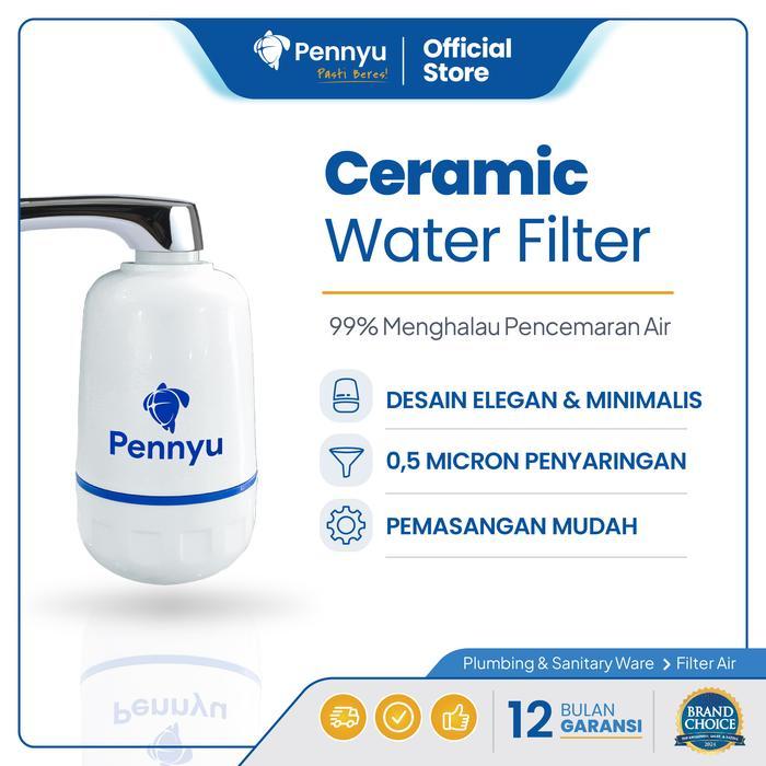 Pennyu Filter Keran Air Keramik Water Filter Karbon - Pennyu Filter Air  Original
