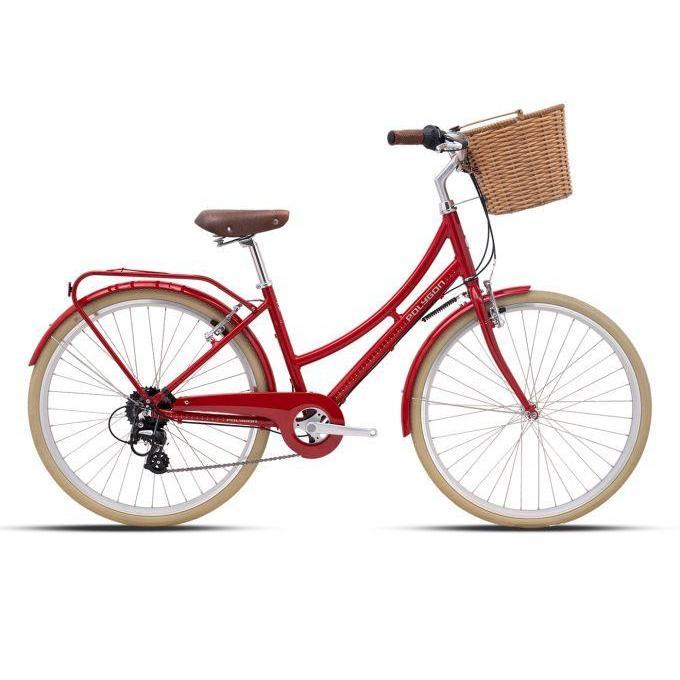 Polygon Sepeda Wanita Oosten 26 - City Bike - Red