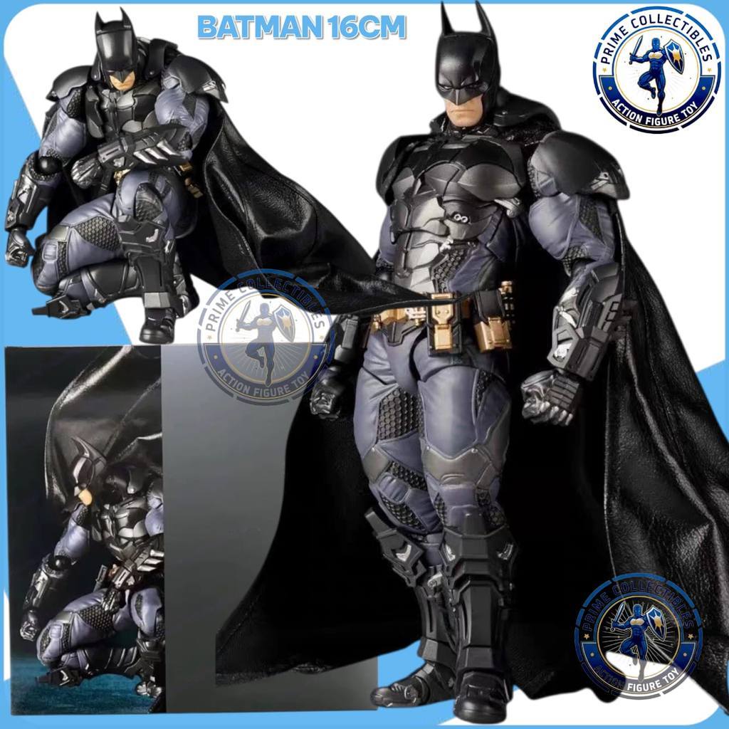 READY Amazing Yamaguchi Revoltech Batman Arkham Knight Ver. Anime Action Figures Collection Figure