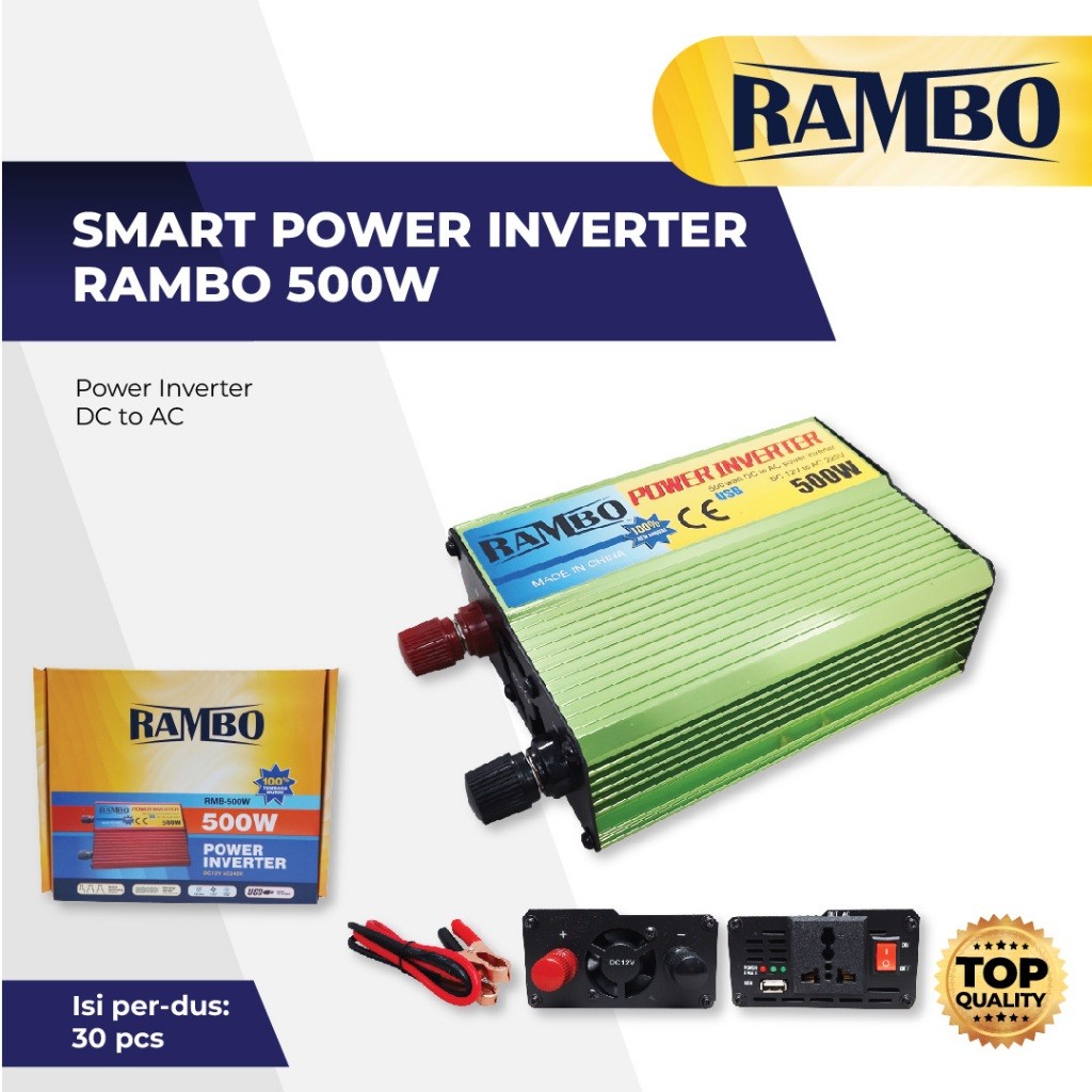 Power Inverter 500W Rambo RMB-500W DC KE AC