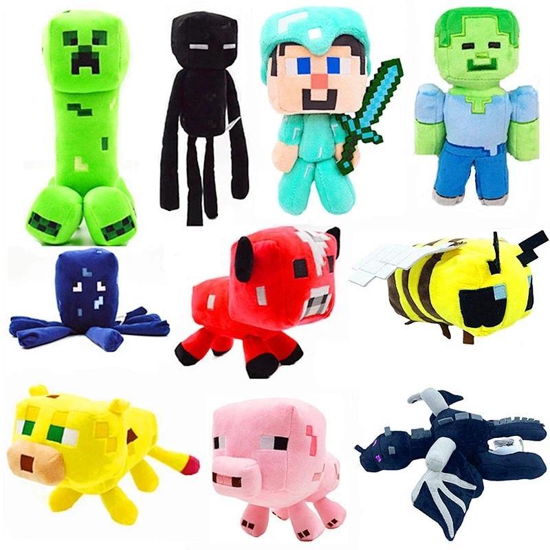 MC Game Plush Soft Toy Doll Newborn Photography Props Plush Animal Doll Home Decoration Ornaments il