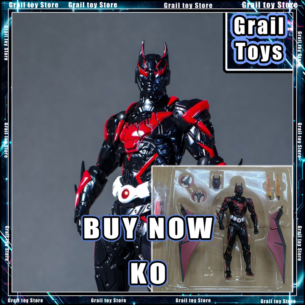 Hot New Kaiyodo Revolte Yamagui DC Batman Beyond The Future Anime Action Figure Figurine Ko with A B
