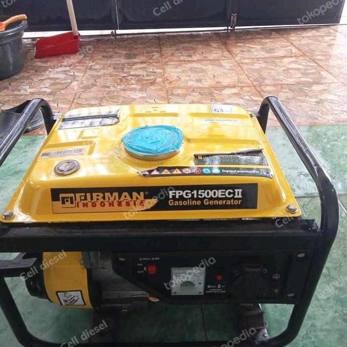 genset besin FIRMAN FPG 1500 EC II 850 Watt generator FPG-1500