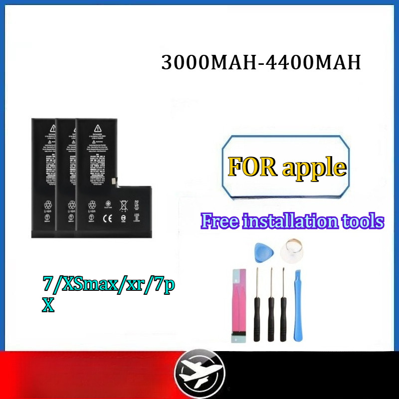 3000mAh To  4400mAh  Suitable for Apple X Batteries  for IPhone 7/XSmax/xr/7p Models  Long-range Mob