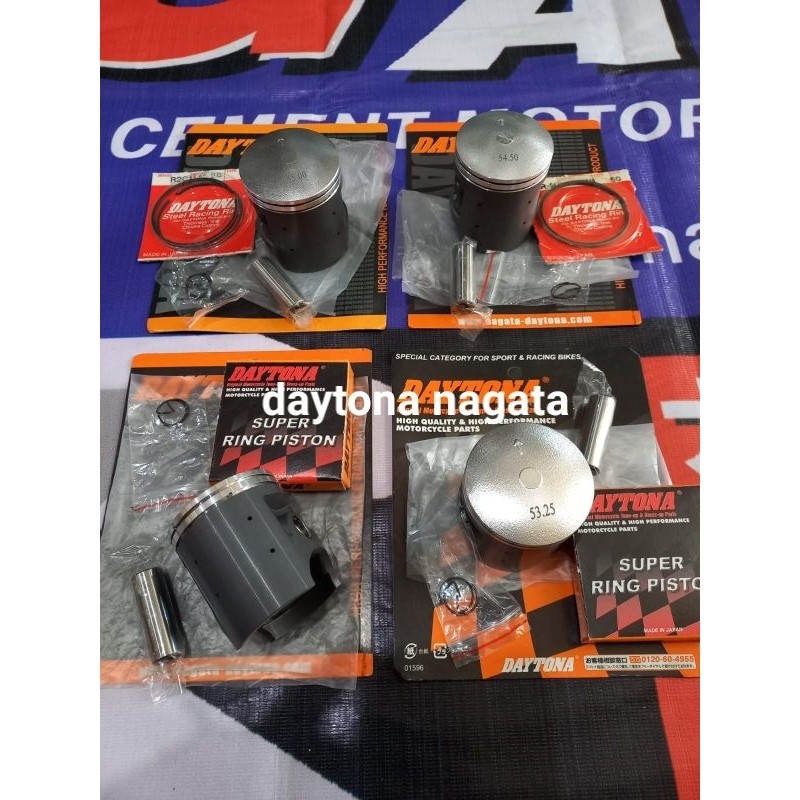 PISTON KIT DAYTONA F1ZR OVERSIZE 125 / 250 / 300 RACING TEFLON DTN