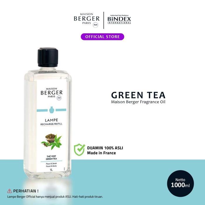 Promo Maison Berger Refill Diffuser Fragrance The Vert / Green Tea 1L Maison Berger / Lampe Berger