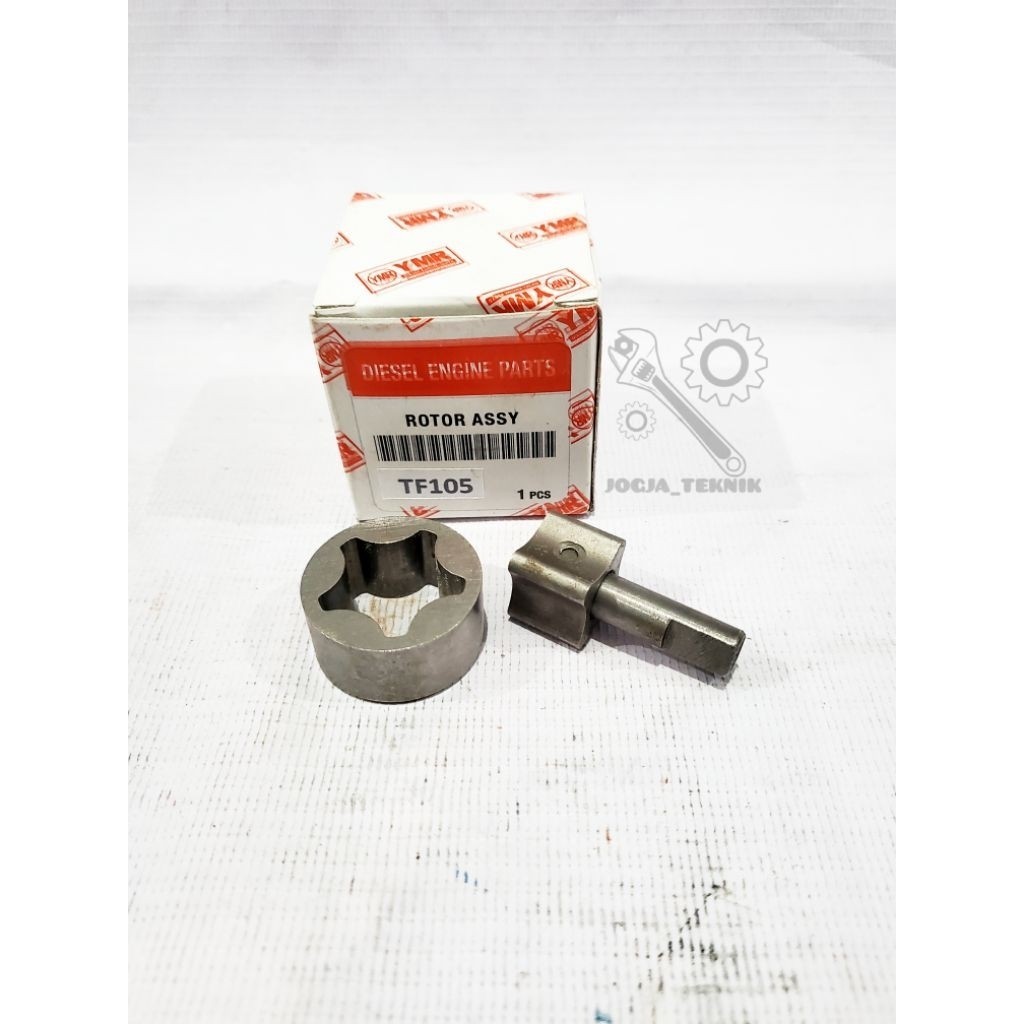 Sparepart Diesel Rotor Oli Assy Diesel Yanmar TF 105 / Pompa Oli Diesel Yanmar TF 105  / Rotor Pompa