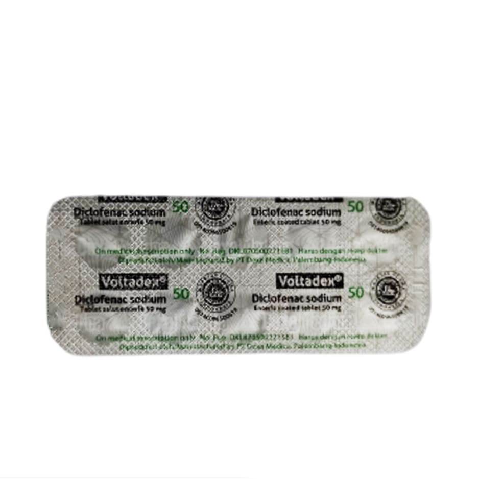 VOLTADEX 50 50 MG 1 BLISTER @ 10 TABLET SALUT ENTERIK