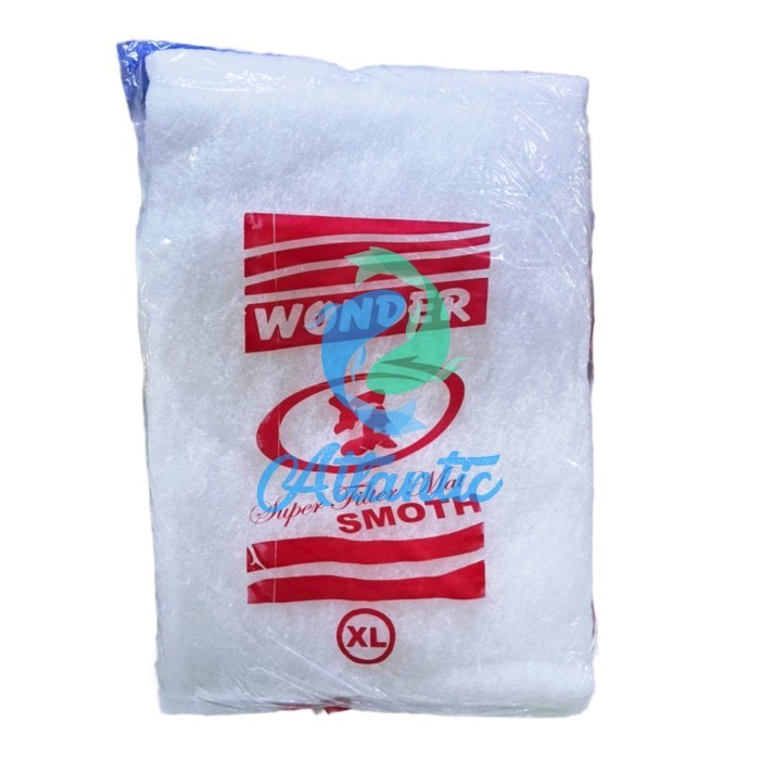 Kapas Filter Wonder XL 200x100 cm Busa Filter Aquarium Kolam 2x1 m Bisa Cuci Pakai
