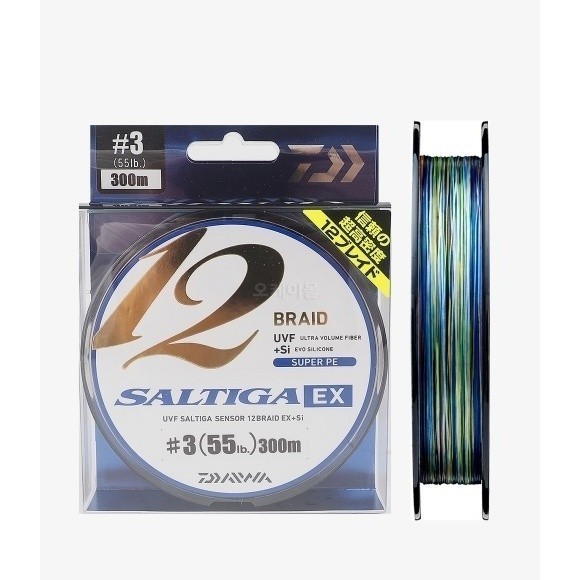 SENAR PE DAIWA SALTIGA SENSOR UVF X12EX+SI 300M | PILIH UKURAN . JF