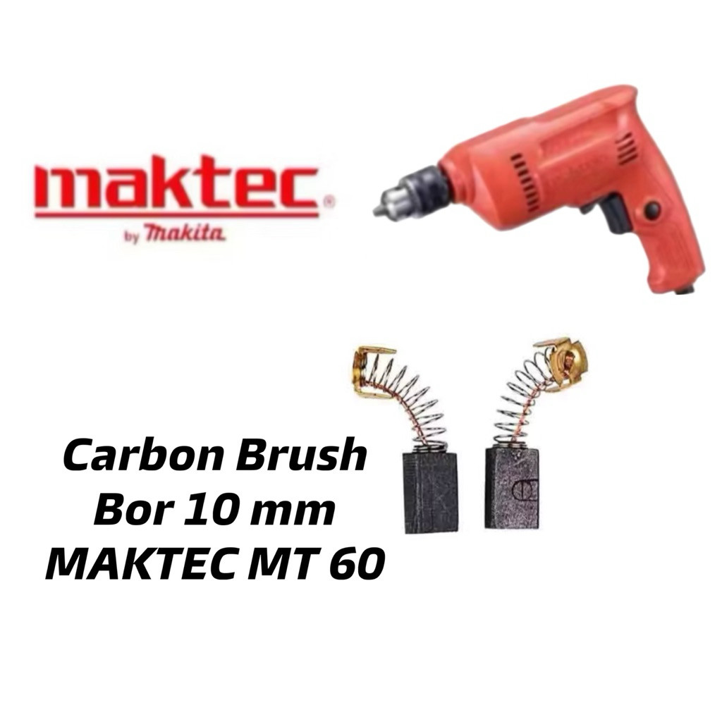 Carbon brush bor 10 mm MAKTEC MT60 cb bor maktec mt 60 kull areng bostel