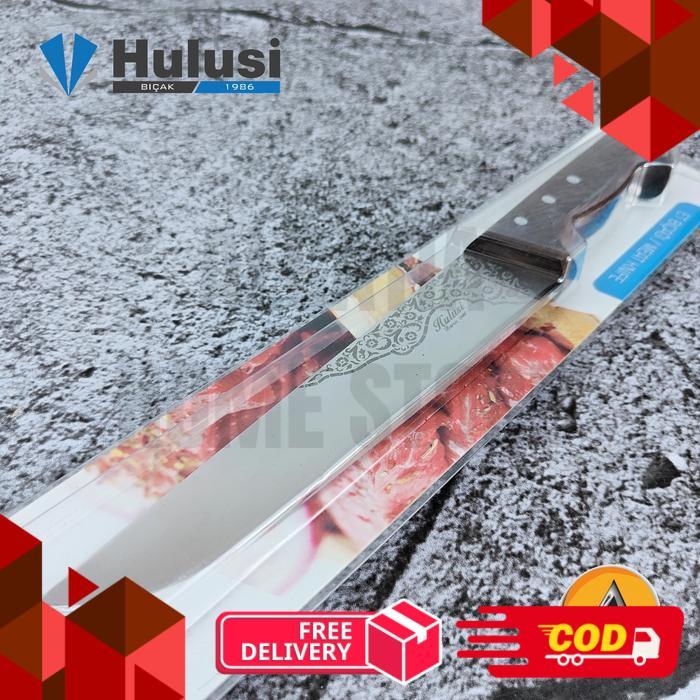 Butcher knife pisau sembelih Hulusi 20 cm original turkey 10121.20 - 18 cm -alca