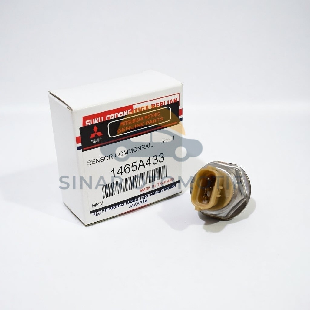 SENSOR PRESSURE COMMON RAIL / FUEL RAIL PRESSURE SENSOR ALL NEW TRITON & PAJERO SPORT - 1465A433